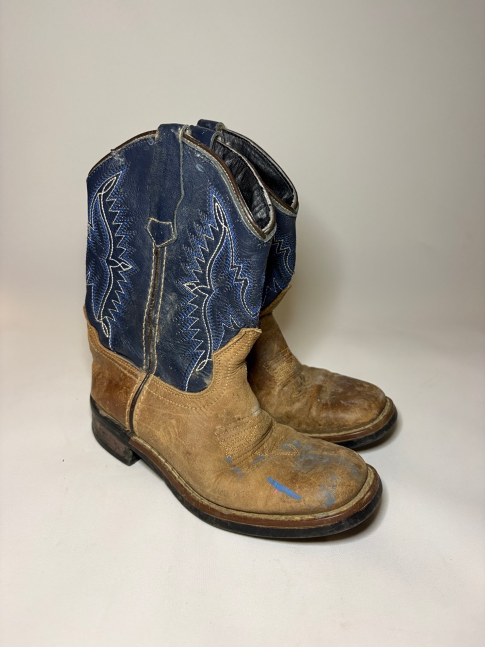 KIDS J.B. Dillon Black Leather Boot Size 12